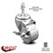 Service Caster Semi Steel Swivel TS Caster w/Roller Bearing - 3" Wheel & 10MM Stem w/Brake SCC-TS20S315-SSR-TLB-M1015 - alternate 4